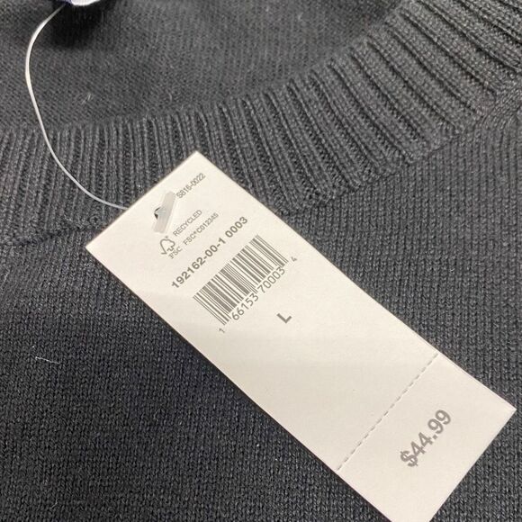 Gap Black City Chic Sweater size Large NEW - Picture 5 of 8